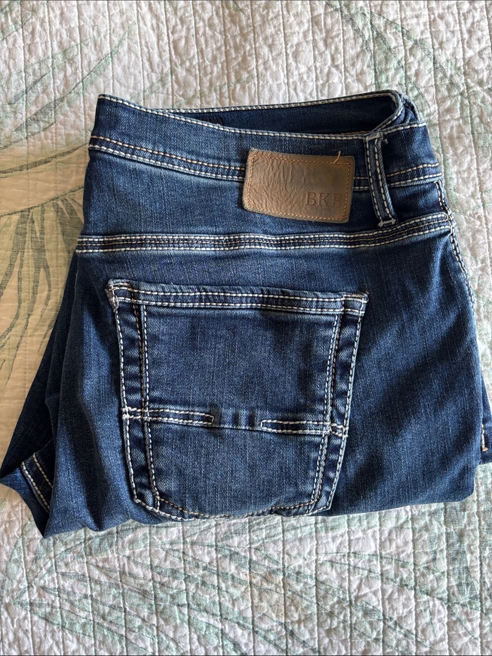 BKE Derek Blue Denim Jeans 34-32